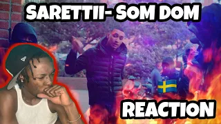 AMERICAN REACTS TO SWEDISH DRILL RAP! Sarettii (5148) - Som Dom (OFFICIELL MUSIKVIDEO) REACTION