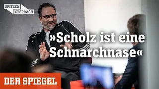 Kurt Krömer im »Spitzengespräch«: »Scholz ist eine Schnarchnase«  | DER SPIEGEL