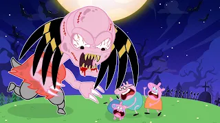 Peppa Pig turns into PREDATOR.... Peppa Pig Funny Animation