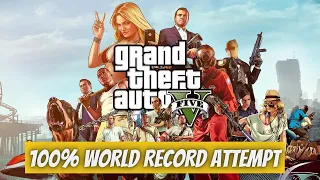 100% Grand Theft Auto V - Speedrun World Record Attempt - #1 LIVE