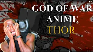 God of War Ragnarok Thor Anime is INSANE!