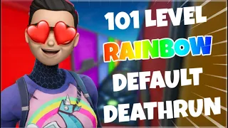 101 LEVEL RAINBOW DEFAULT DEATHRUN