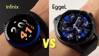 COMPARE SMARTWATCH MURAH BERGARANSI - INFINIX GT PRO vs EGGEL TEMPO 4 ACTIVE