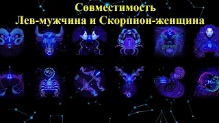 Совместимость Лев-мужчина и Скорпион-женщина