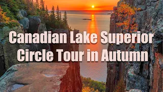 Canadian Lake Superior Circle Tour in Autumn