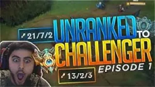 Yassuo ｜ UNRANKED TO CHALLENGER IN ONE WEEK ｜ Episode 1 [Archive]