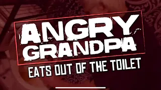 Angry grandpa eats out of the toilet reaction vomit 🤢 🤮 ALERT