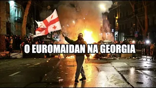Euromaidan in Georgia - subtitles (Portuguese, English, Russian)