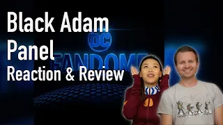 Black Adam Panel - DC Fandome // Reaction & Review