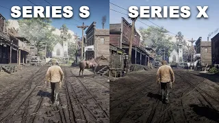 Xbox Series S vs X - Red Dead Redemption 2 Loading Time/Graphics Comparison