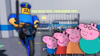 Peppa Pig Play BIKER  BARRY’S PRISON RUN