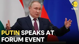 PUTIN LIVE: Putin speaks at Russian Union of Industrialists and Entrepreneurs' forum | WION LIVE