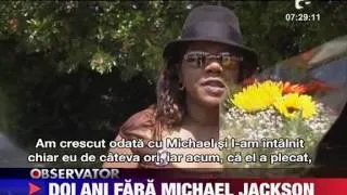 Pelerinaj la mormantul lui Michael Jackson 26 IUNIE 2011