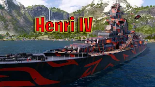 Meet The Henri IV! Legendary French Cruiser (World of Warships Legends)