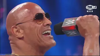The Rock Retorna e Confronta Jinder Mahal - WWE Raw Day 1/1/2024