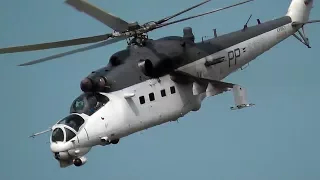 *EXTREMELY CLOSE UP* CzAF Mil Mi-35 Hind Display @ Nato Days 2016