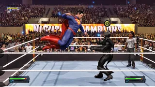 Superman Vs Batman Wwe Full Match WWE2K24 WrestleMania #wwe