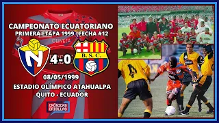 El Nacional 4-0 Barcelona SC - Campeonato Ecuatoriano 1999 - Fecha #12 - Crónicas Criollas