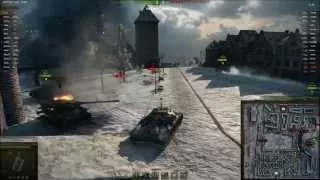 World of Tanks: IS-7 Winter Himmelsdorf Flanking Maneuvers