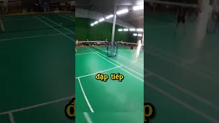 (Phần 1) Thách đấu cầu lông với nữ và cái kết ? #badminton