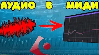 Как АУДИО превратить МИДИ в Cubase 10 PRO