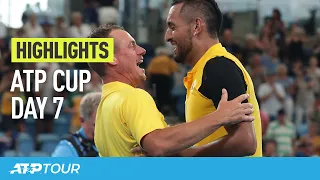 Australia Edges GB | Day 7 Highlights | ATP CUP