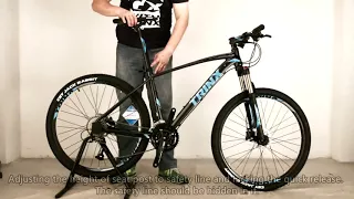 Video for assembling bike Trinx EN