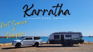 EP 63 - Karratha - WE CRASHED THE VAN - Dampier & Port Samson -Caravanning Australia with a Dog!