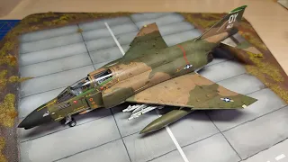 Maalaus ja viimeistely | Italeri 1/72 F-4D Phantom II, osa 3