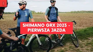 Shimano GRX 2023 pierwsza jazda - czy jest lepiej? Bonus dla fanów wędkarstwa!