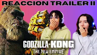 Godzilla X Kong: El nuevo imperio Tráiler II Reacción Español