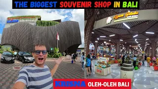 Bali Tourist Shopping Biggest Souvenir Shop in Bali Krisna oleh oleh