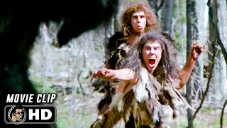 QUEST FOR FIRE Clip - "Neanderthal Attack" (1981) Caveman Movie