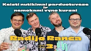 Radijo Ranča #3  Keisti nutikimai parduotuvėse ir nemokami vyno kursai