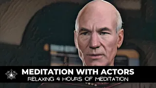 Meditating With Jean Luc Picard From "Star Trek - The Next Generation" • Relaxing Music • 4K