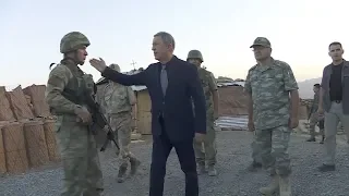 Hulusi Akar'ın ilk sivil ziyaretinden çok özel anlar!