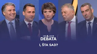 Insajder debata: I, šta sad?