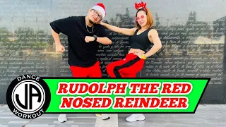 RUDOLPH THE RED NOSED REINDEER l Christmas dance l Dj Jif Remix l Dancewokrout