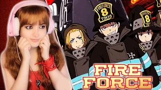 Fire Force All Openings REACTION | Fire Force Openings 1-4 REACTION | Anime Opening Reaction