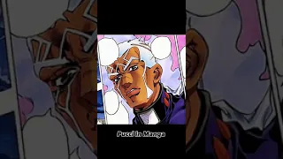 Pucci Anime Vs Pucci Manga