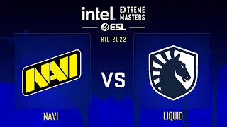 NaVi vs Liquid | Map 1 Ancient | IEM Rio Major 2022 - Legends Stage