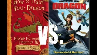 Similarities and Differences between the How to Train Your Dragon books and movies (& TV Series)