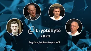 Regulace, banky a krypto v ČR - panelová diskuze / Pavel Niedoba, Kirill Juran, Alex Pilař