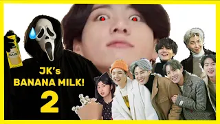 JK’s banana milk 2 (Full video)🤣 #bts #shorts #jungkook #jin