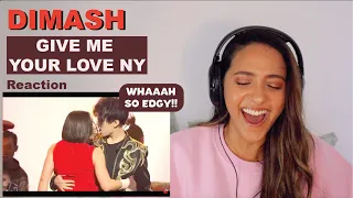 Dimash - Give Me Your Love in NEW YORK | REACTION!!
