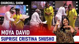 SEE HOW CHRISTINA SHUSHO DANCED "Mi Amor" WITH MOYA DAVID ON STAGE DURING CHURCHILL SHOW CROSSOVER