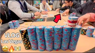 Running HOT @ High Stakes Cash Games in Las Vegas | Poker Vlog 81 #cash_games