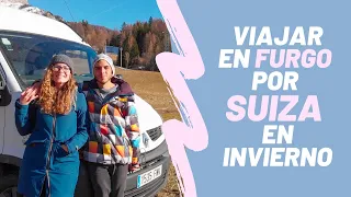 ¡Montamos la furgo en un tren Suizo! - Suiza en Invierno. | Nos volvemos a España -  #VanLife (E11)