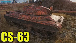 10к урона на польском СТ-10 ✅  World of Tanks CS-63 лучший бой