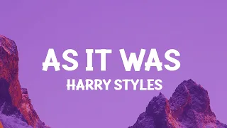 Harry Styles - As It Was (Lyrics)